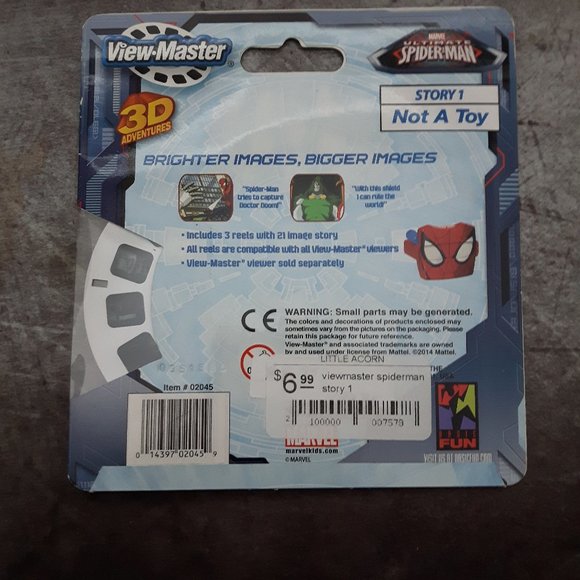 Viewmaster Spiderman 21 image story NIP - Picture 2 of 2
